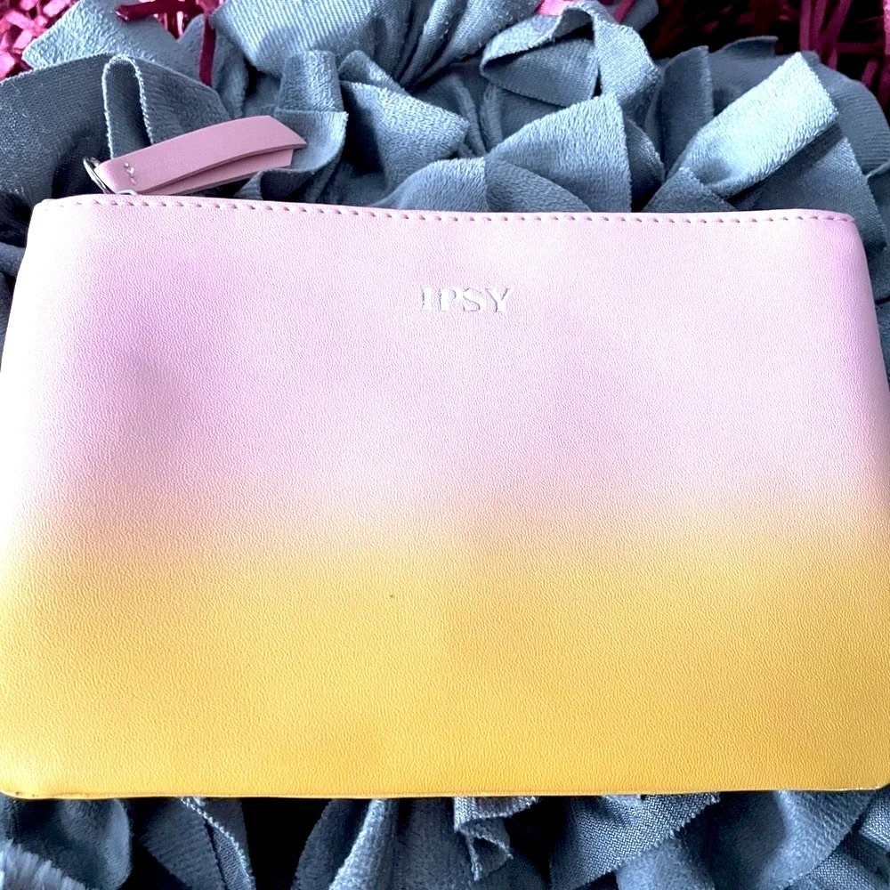 Ipsy Ombre Cosmetic Clutch Bag